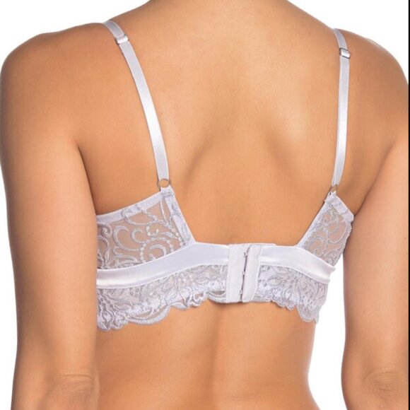 Intimately Free People Evelina Bralette Bra in Cloudy Lavender, S - Picture 2 of 14